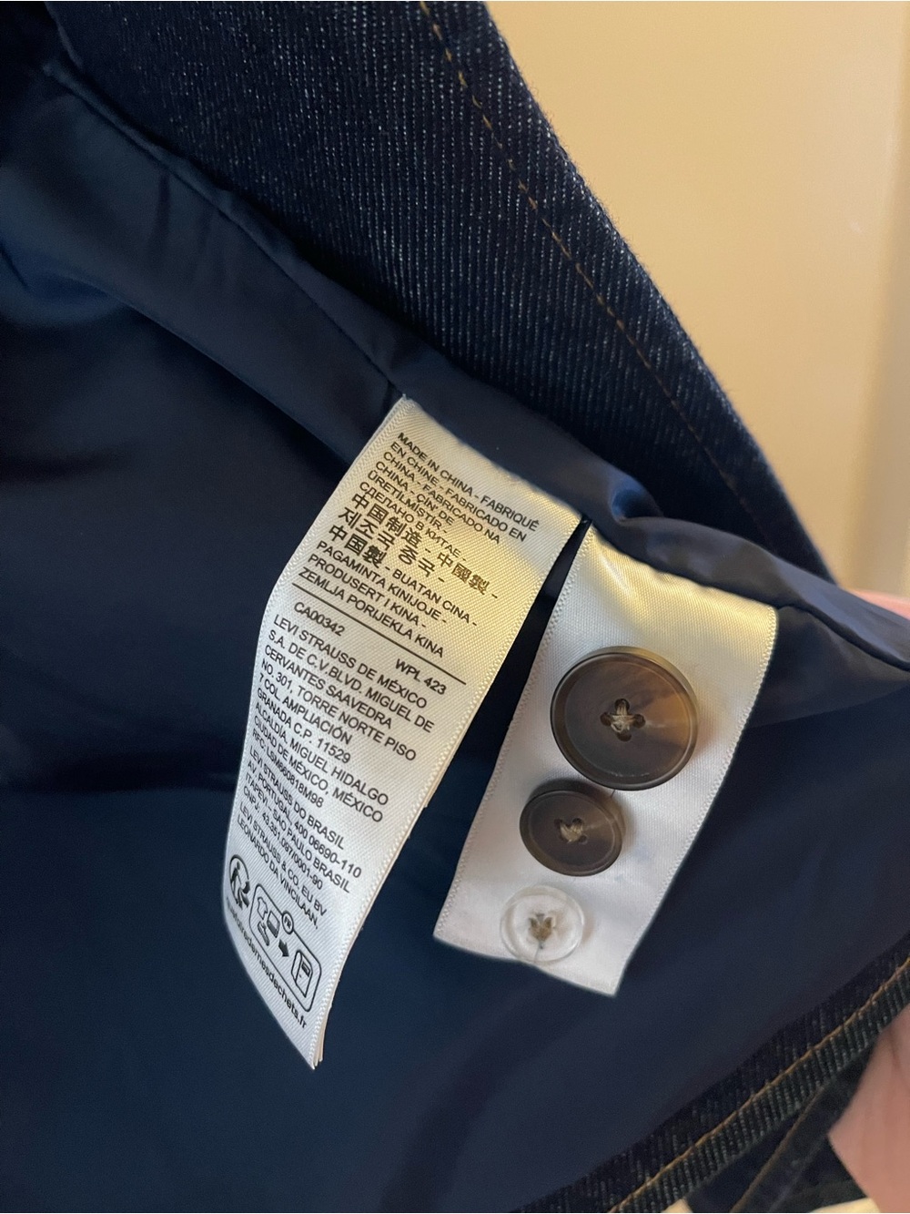 Levi’s Stella Relaxed Denim Blazer - Picture 6 of 7